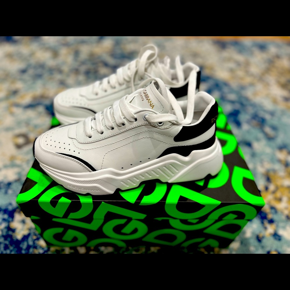 Dolce & Gabbana Sneaker Bassa Vitello Nappato